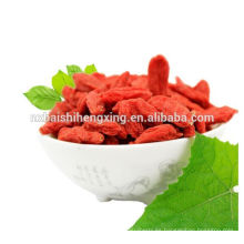 Un tipo de frutas secas nutritivas de salud: bayas de Ningxia Goji, fruta de boxthorn rojo Ningxia, super fruta de salud Ningxia Gouqizi